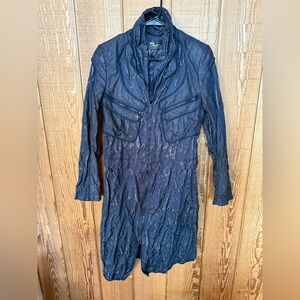 Beate Heymann Textured Zip Front Jacket Dress